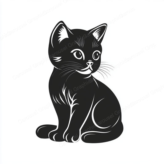 Kitten Vector Graphic preview