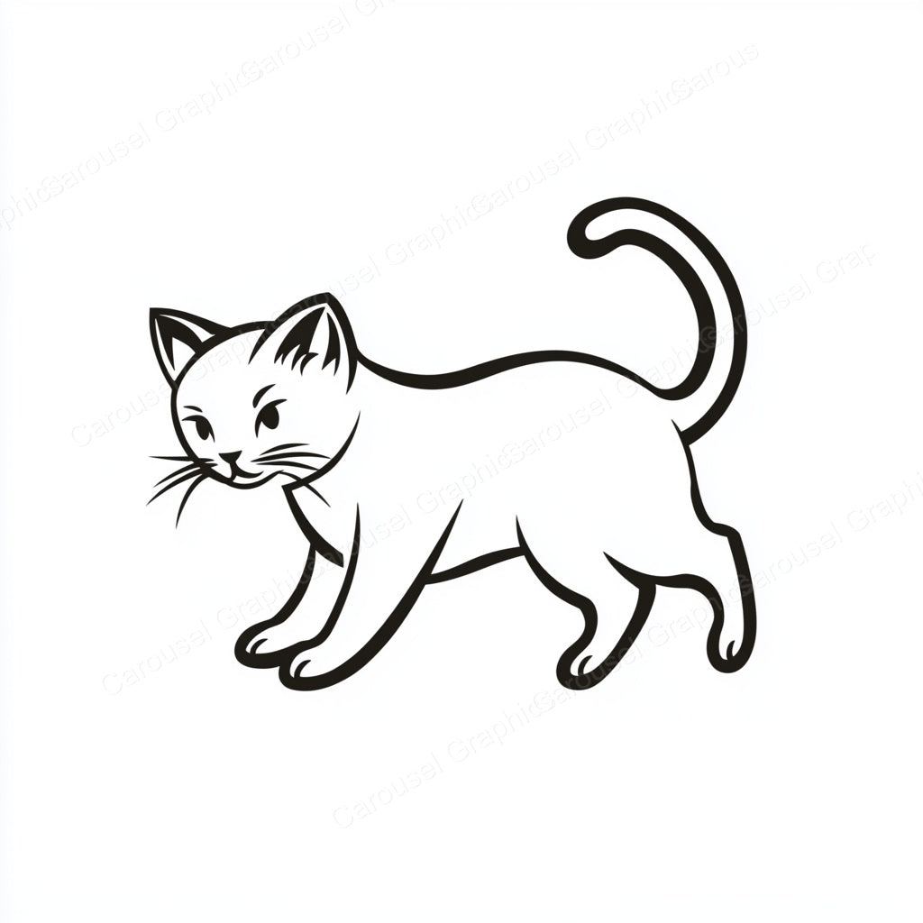 Kitten Vector Graphic preview