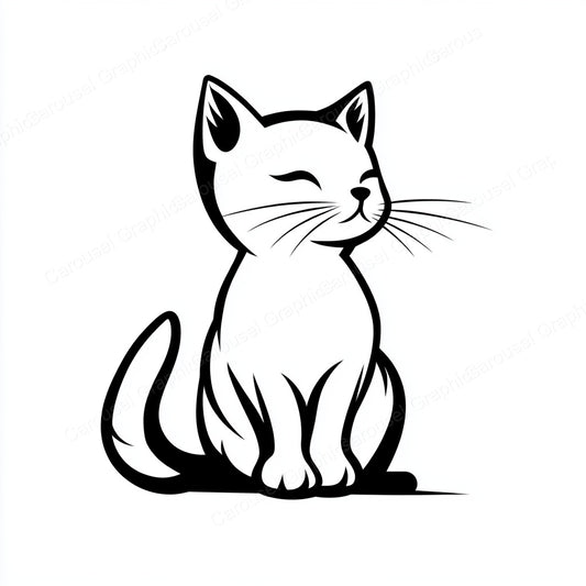 Kitten Vector Graphic preview