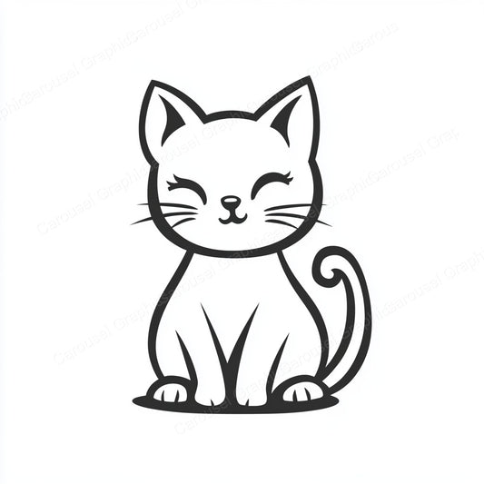 Kitten Vector Graphic preview