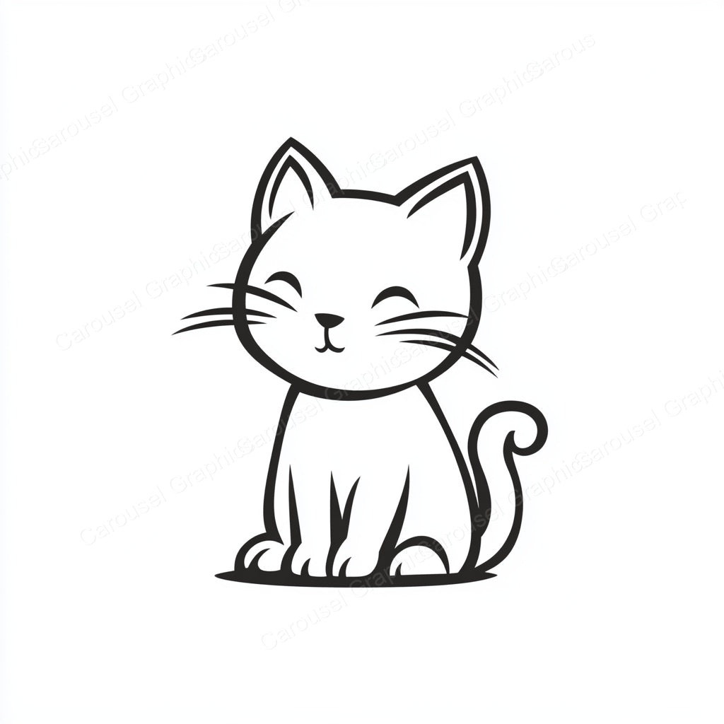 Kitten Vector Graphic preview
