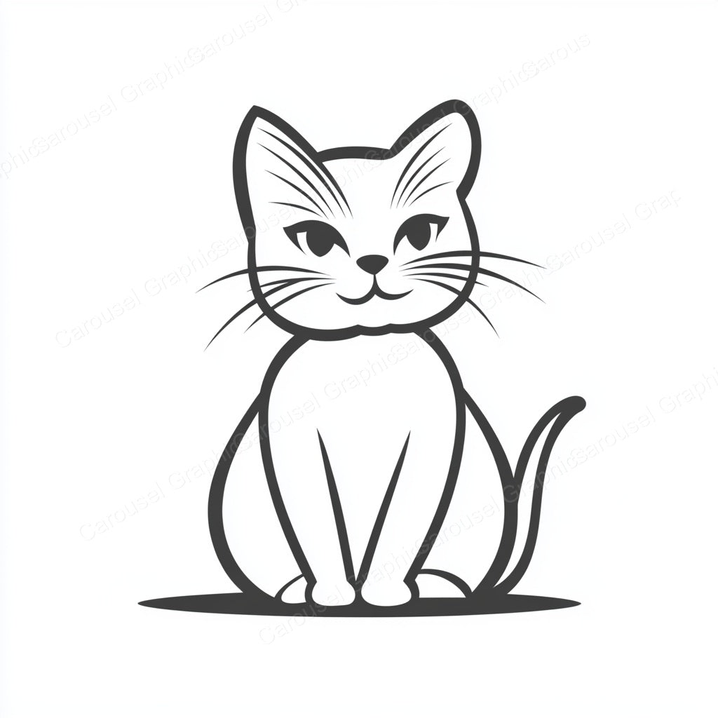 Kitten Vector Graphic preview