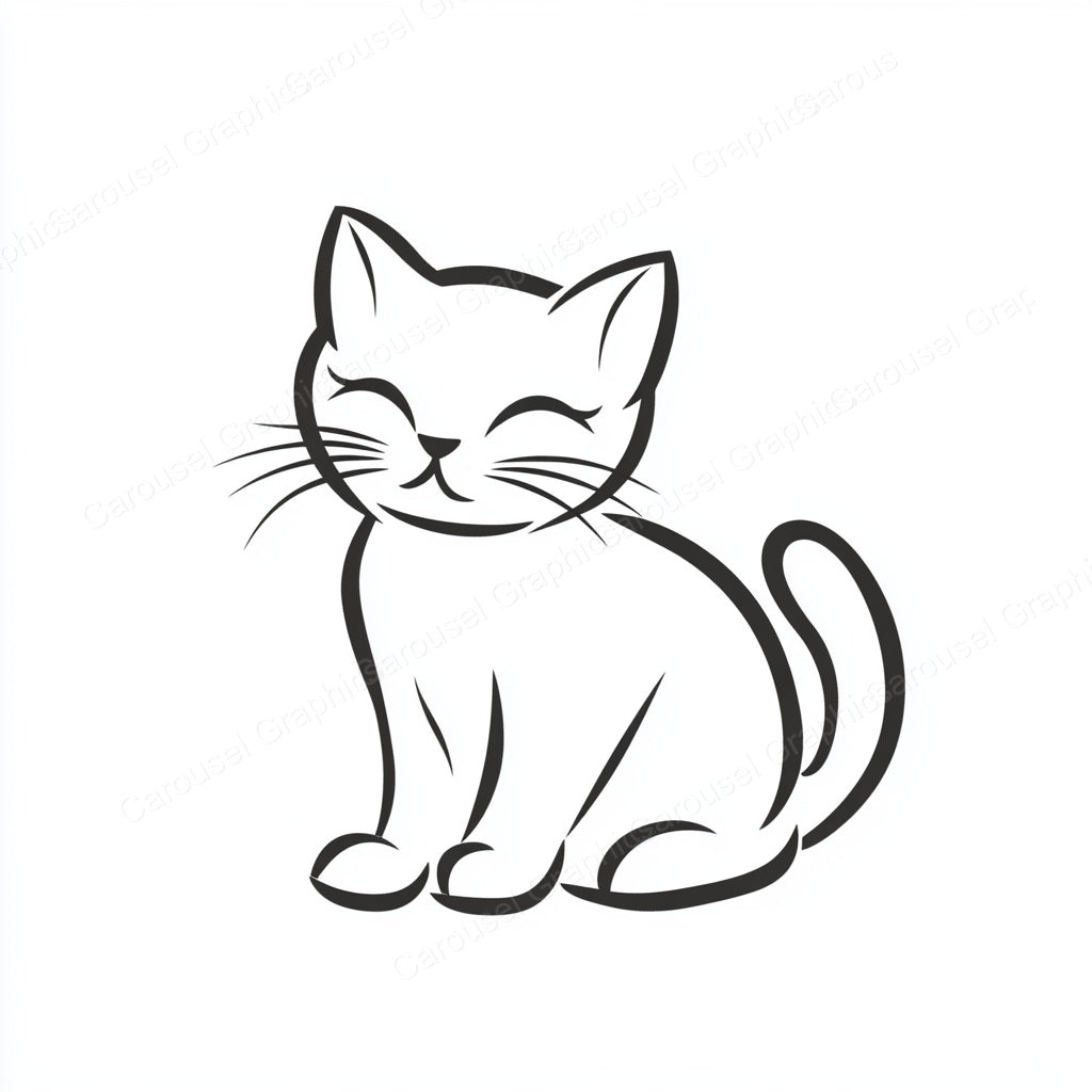 Kitten Vector Graphic preview