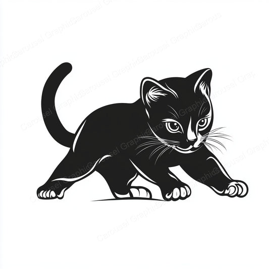 Kitten Vector Graphic preview