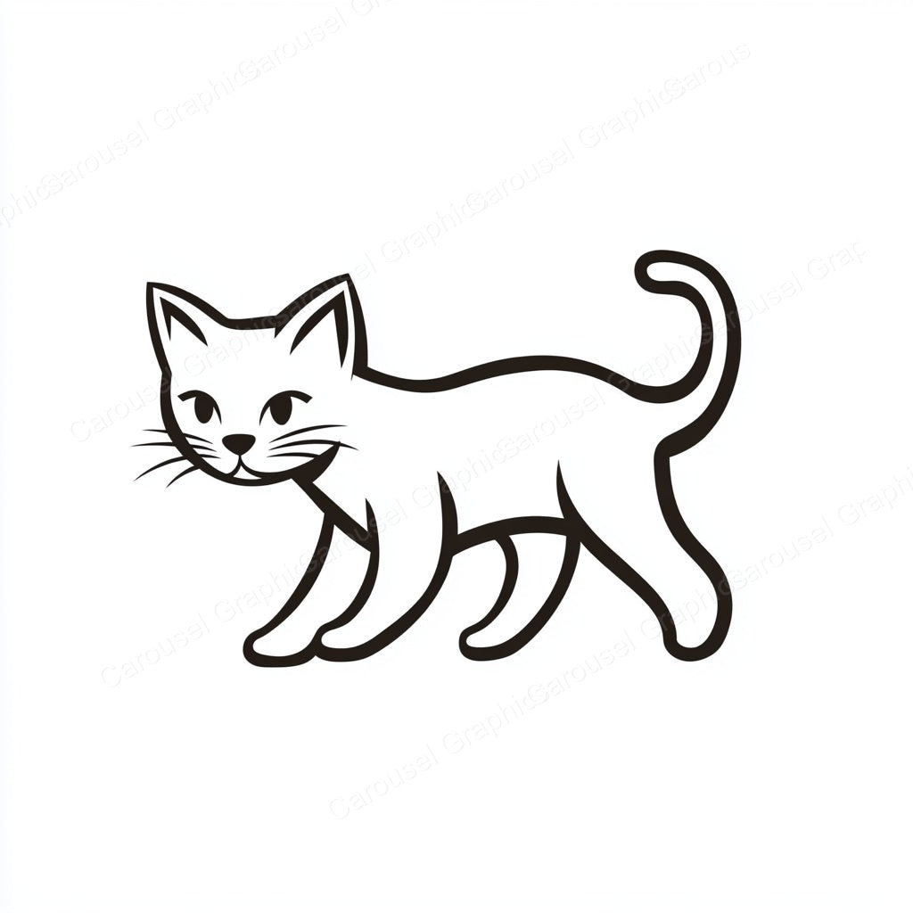 Kitten Vector Graphic preview