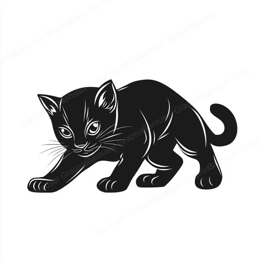 Kitten Vector Graphic preview