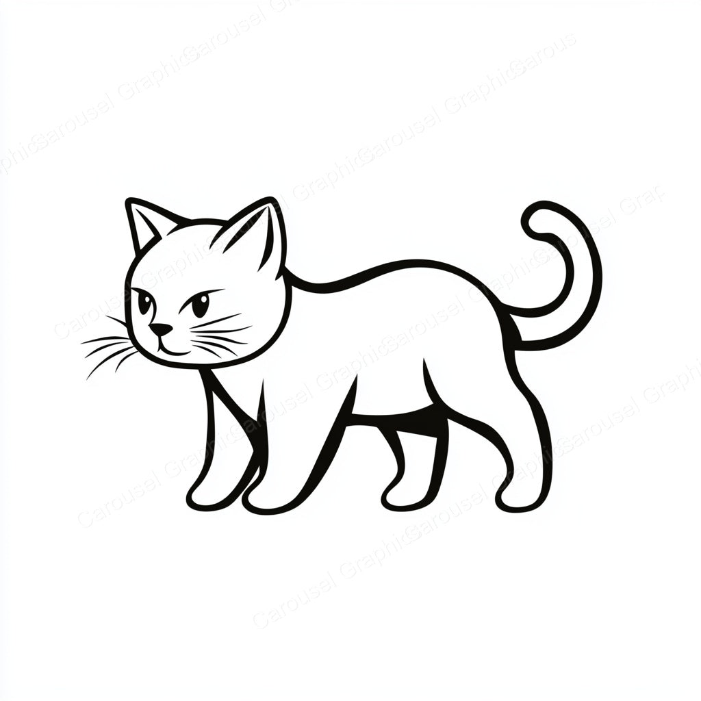 Kitten Vector Graphic preview