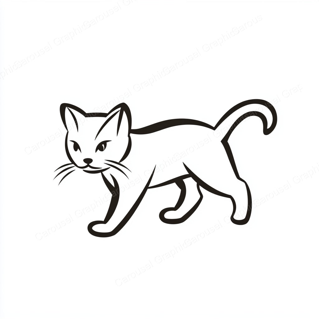Kitten Vector Graphic preview