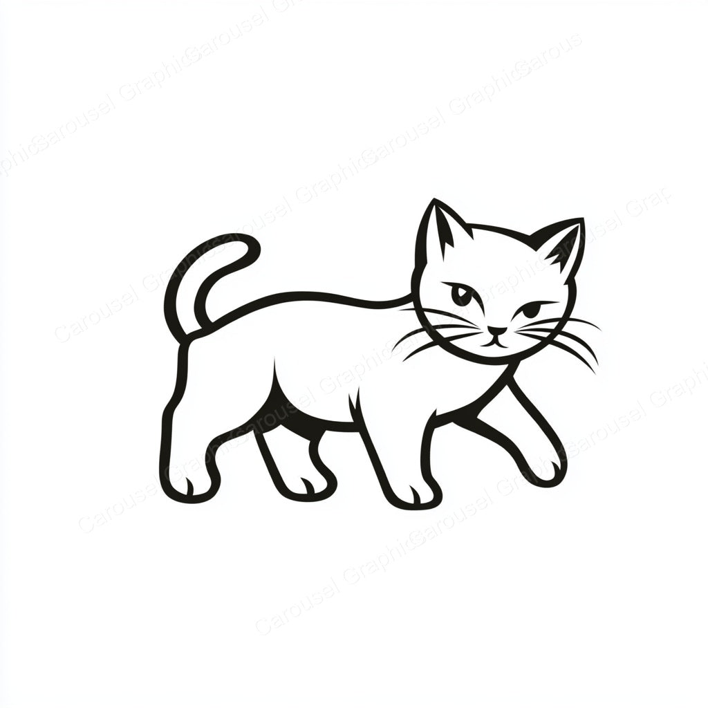 Kitten Vector Graphic preview