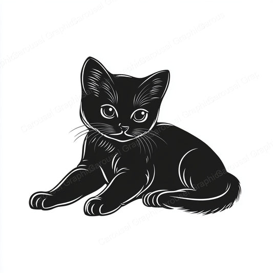 Kitten Vector Graphic preview
