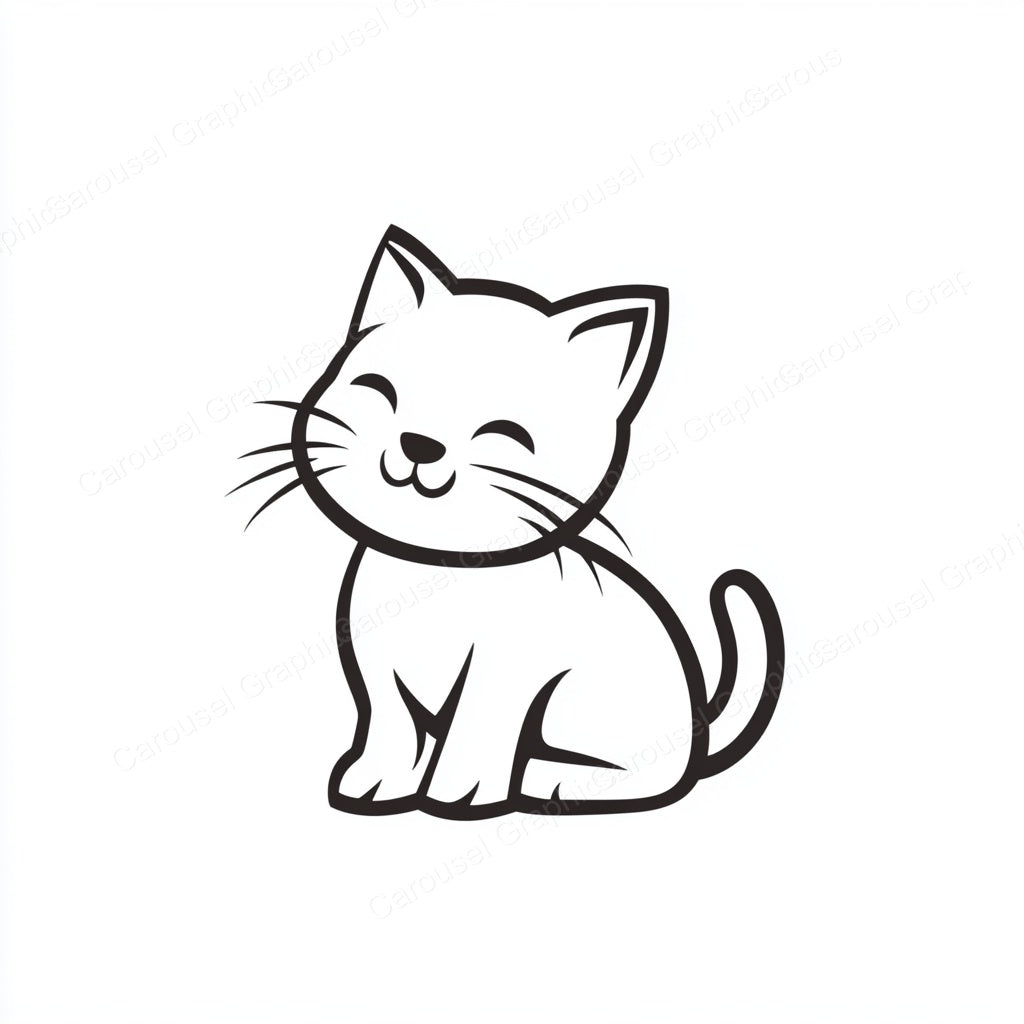 Kitten Vector Graphic preview