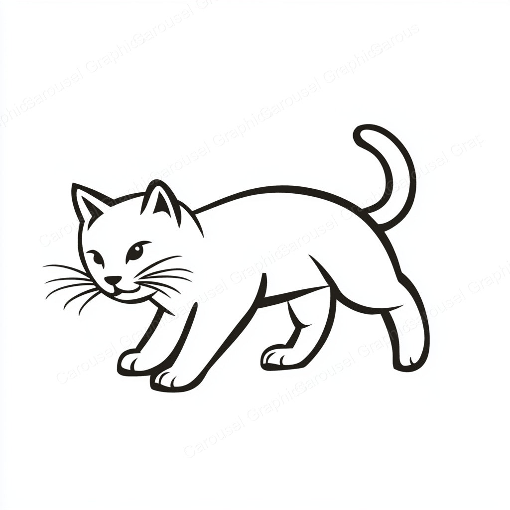 Kitten Vector Graphic preview