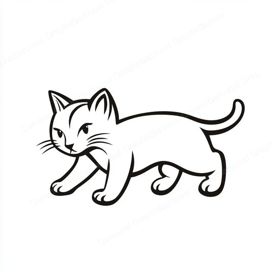 Kitten Vector Graphic preview