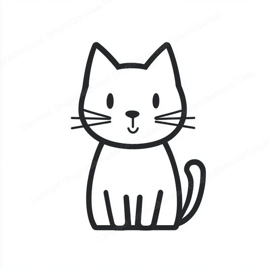 Kitten Vector Graphic preview