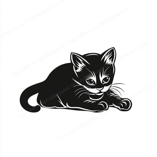 Kitten Vector Graphic preview
