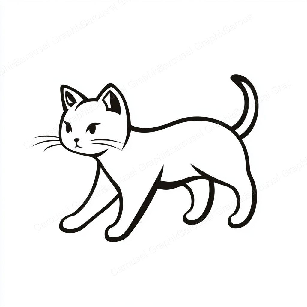 Kitten Vector Graphic preview