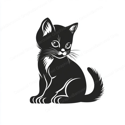 Kitten Vector Graphic preview