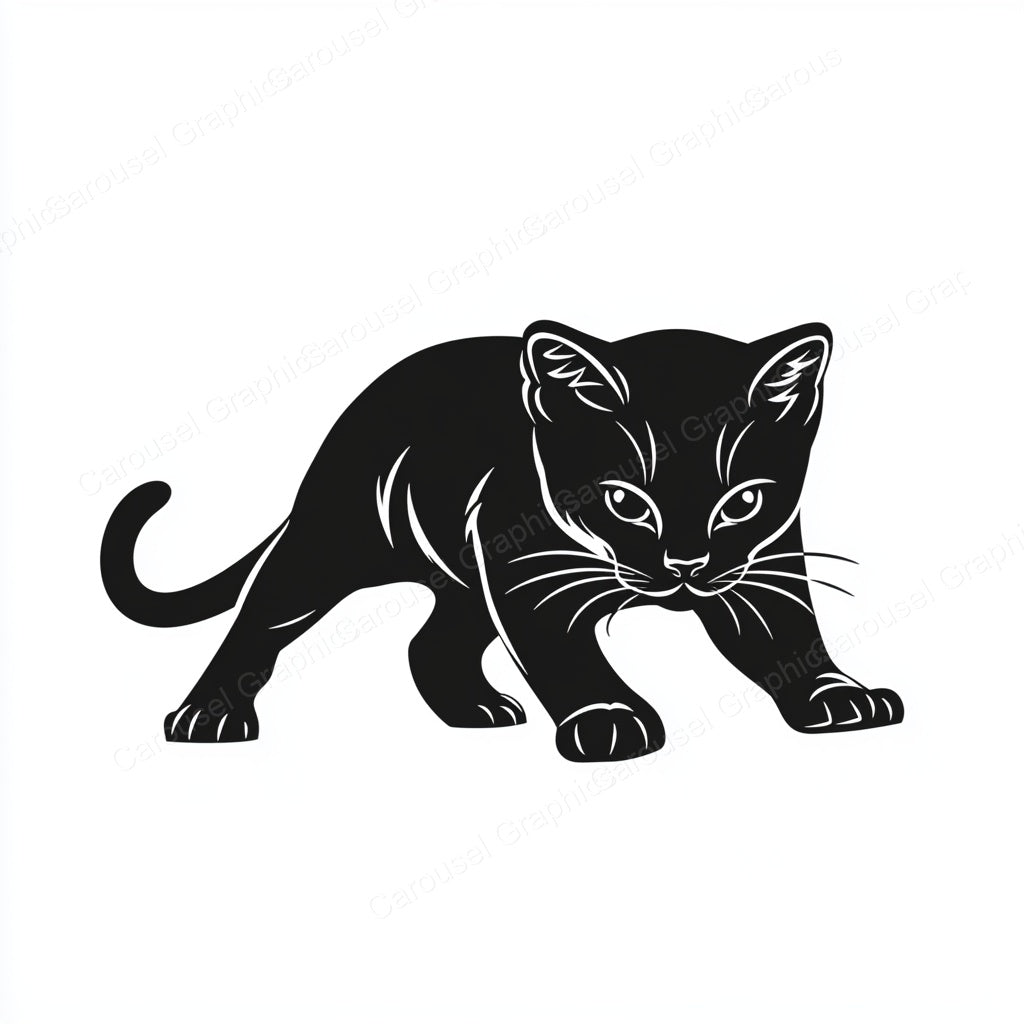 Kitten Vector Graphic preview