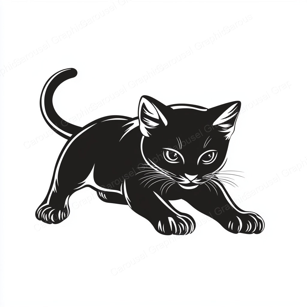 Kitten Vector Graphic preview