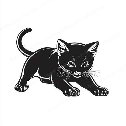 Kitten Vector Graphic preview