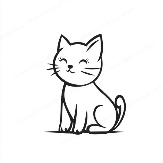Kitten Vector Graphic preview
