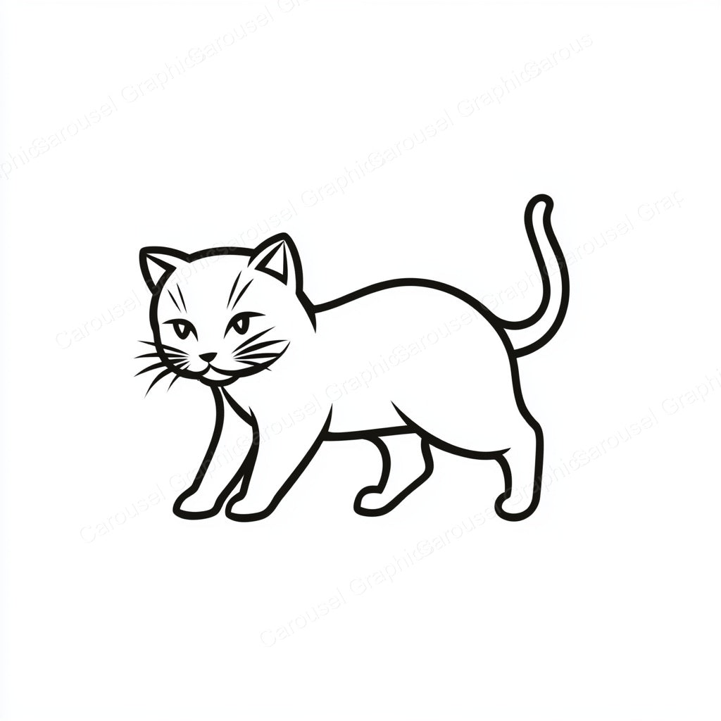 Kitten Vector Graphic preview