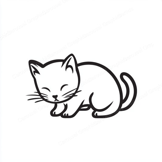 Kitten Vector Graphic preview