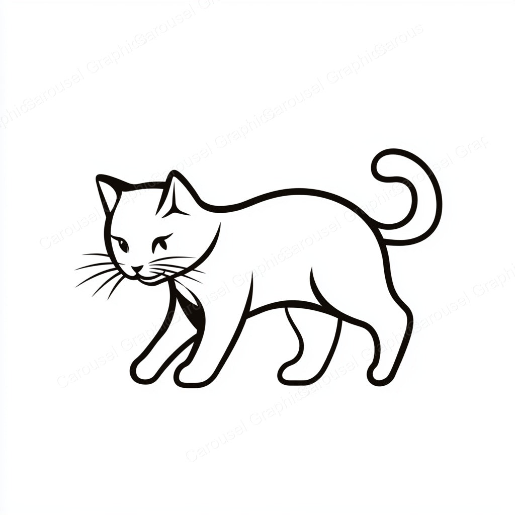 Kitten Vector Graphic preview