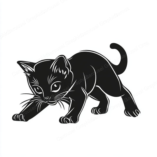 Kitten Vector Graphic preview