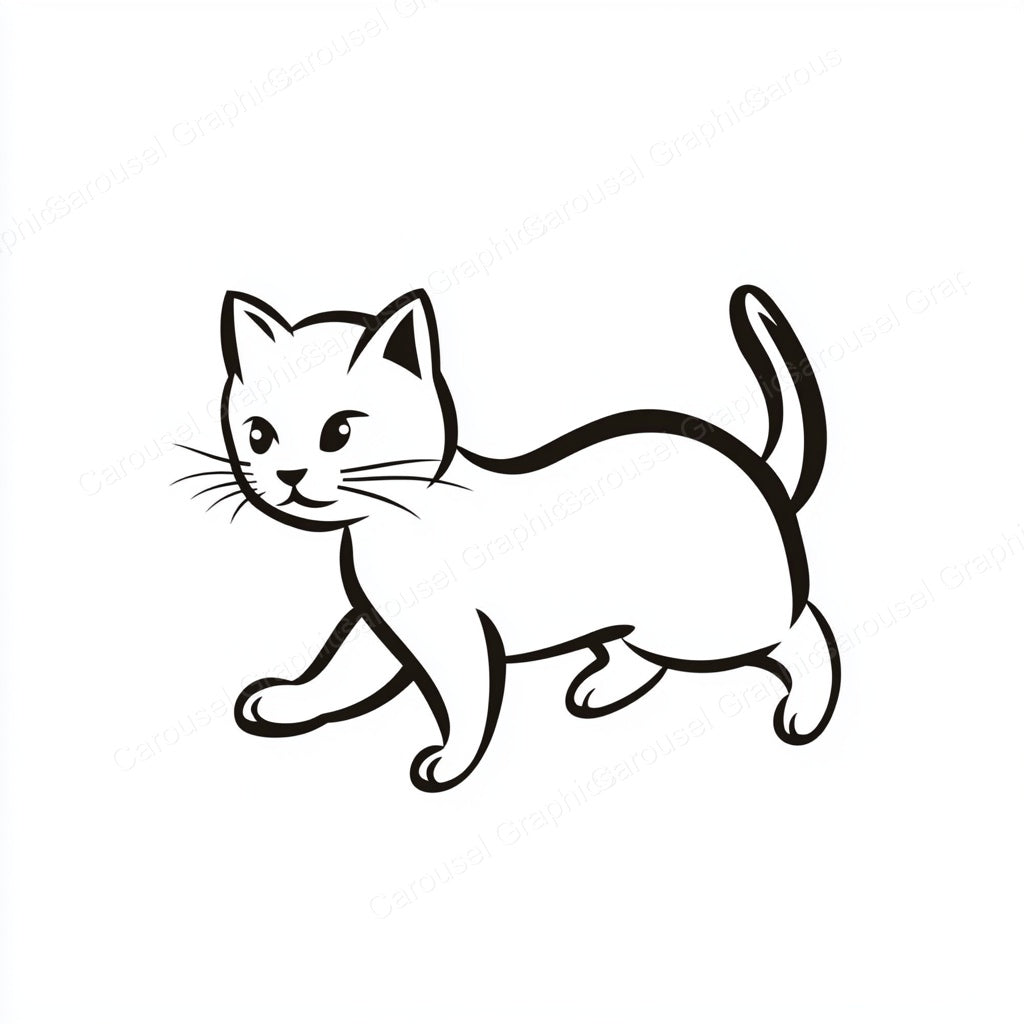 Kitten Vector Graphic preview