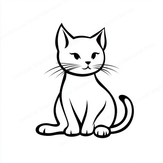 Kitten Vector Graphic preview