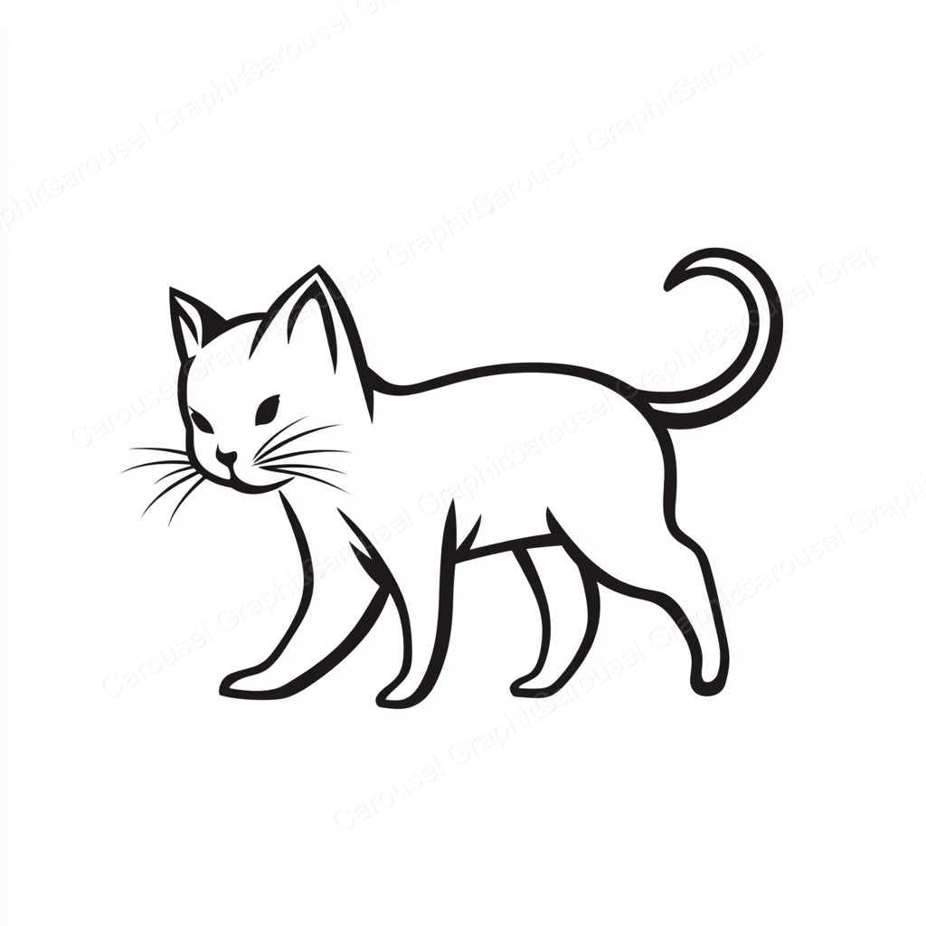Kitten Vector Graphic preview