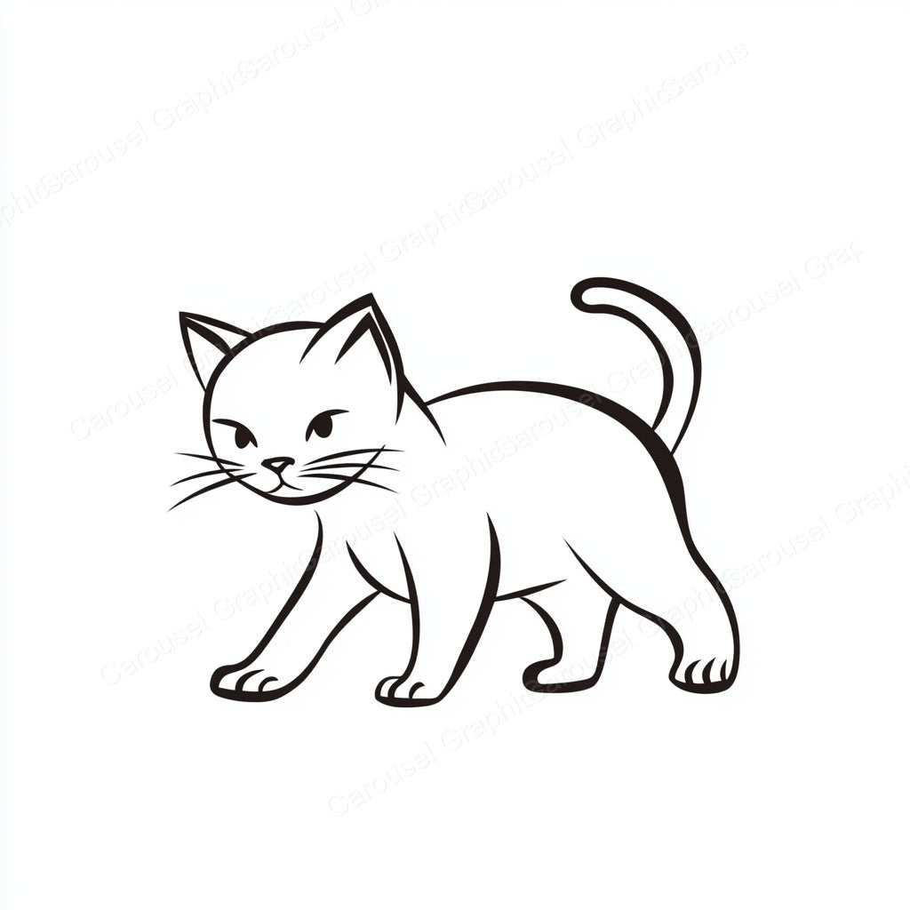 Kitten Vector Graphic preview
