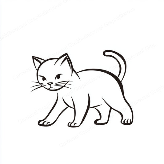 Kitten Vector Graphic preview