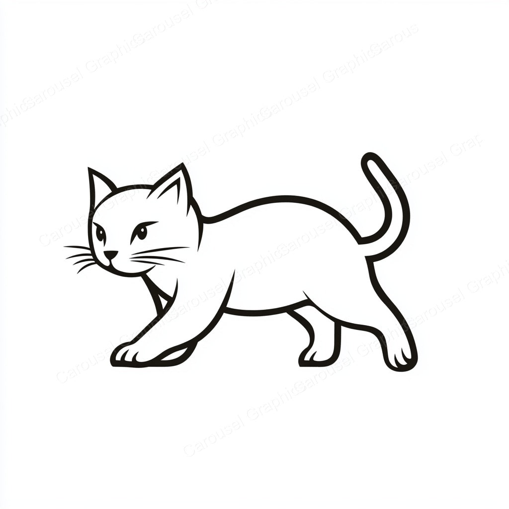 Kitten Vector Graphic preview