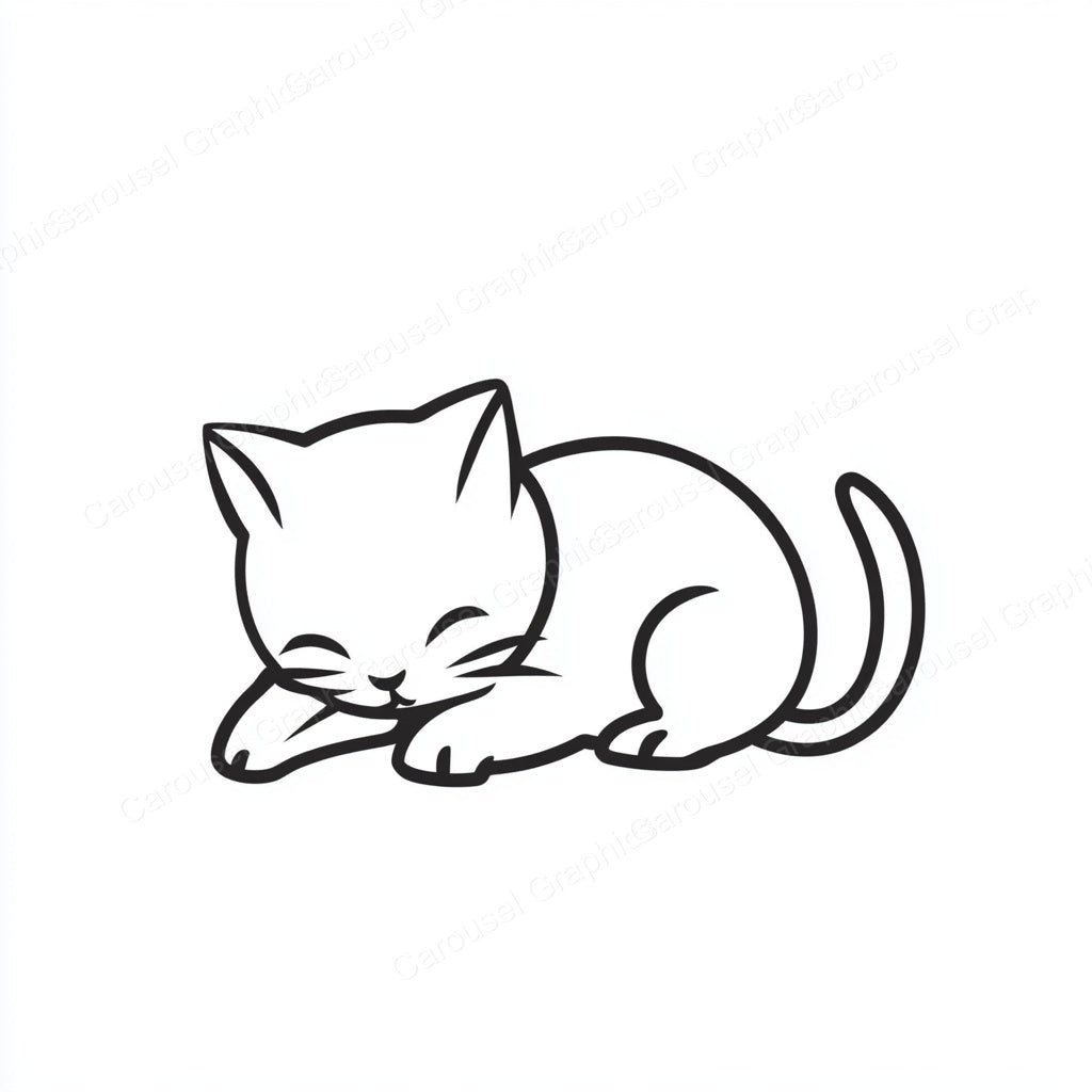 Kitten Vector Graphic preview