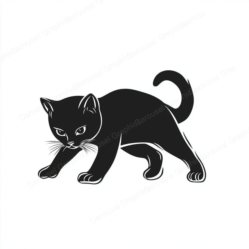 Kitten Vector Graphic preview