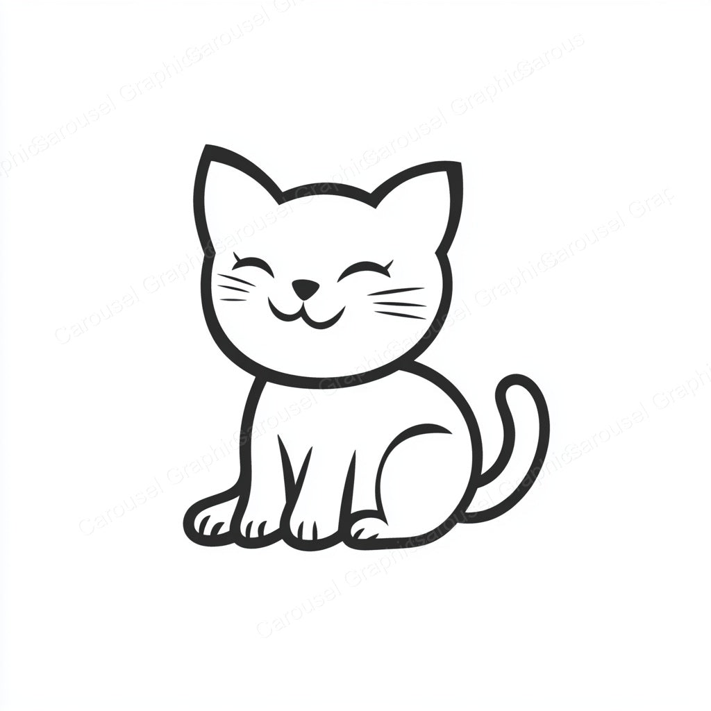Kitten Vector Graphic preview