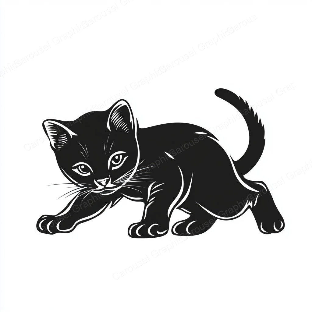 Kitten Vector Graphic preview