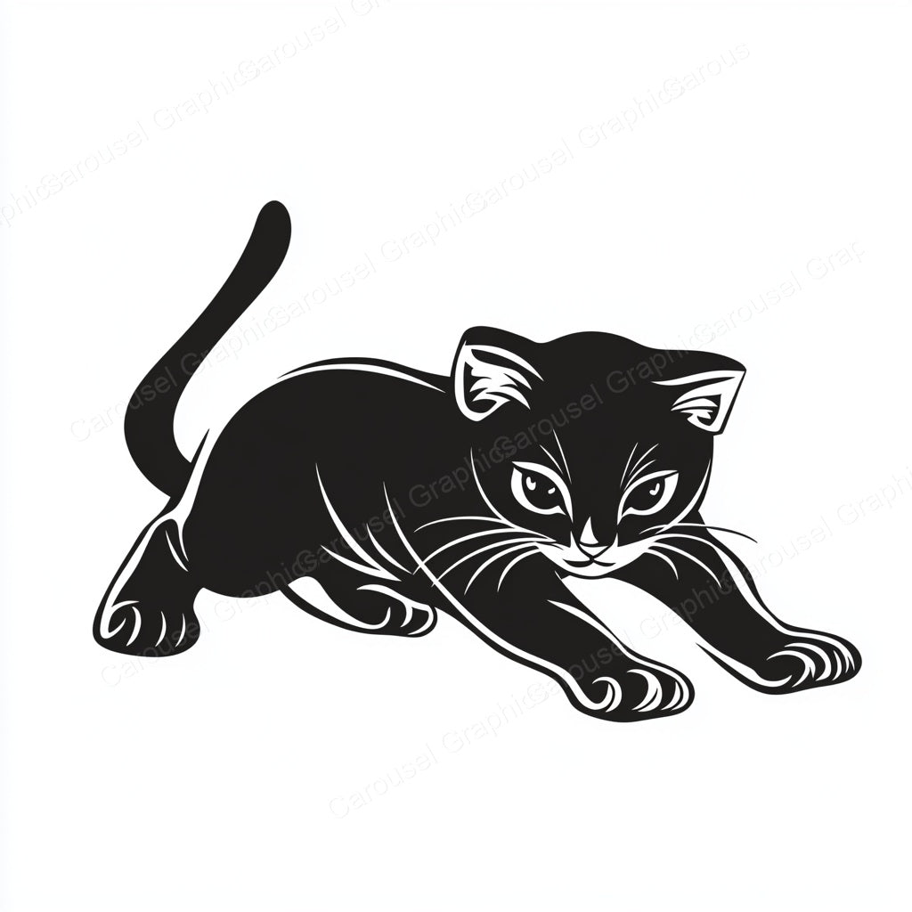 Kitten Vector Graphic preview
