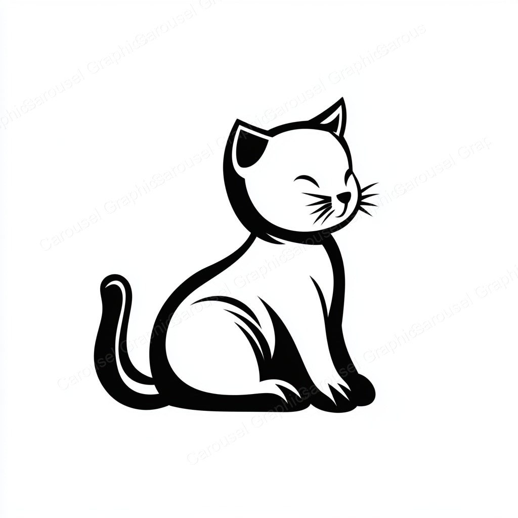 Kitten Vector Graphic preview