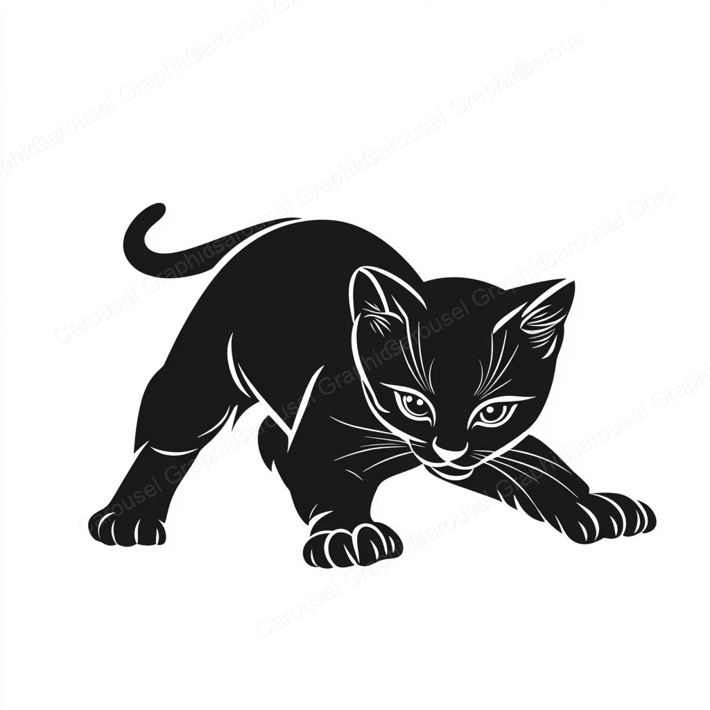 Kitten Vector Graphic preview