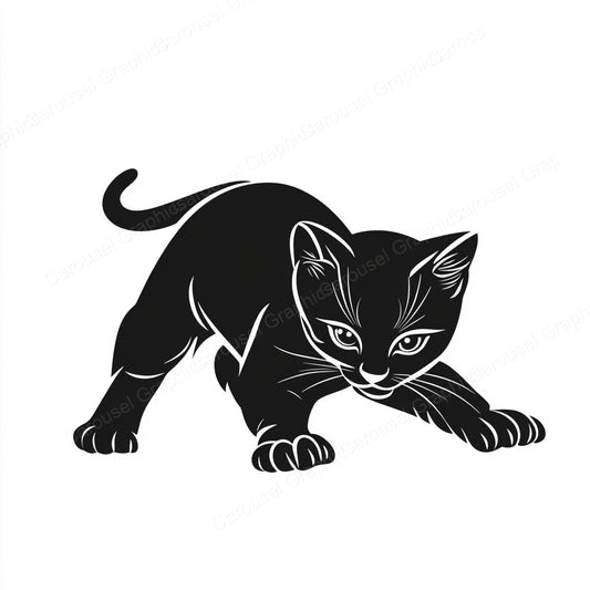 Kitten Vector Graphic preview