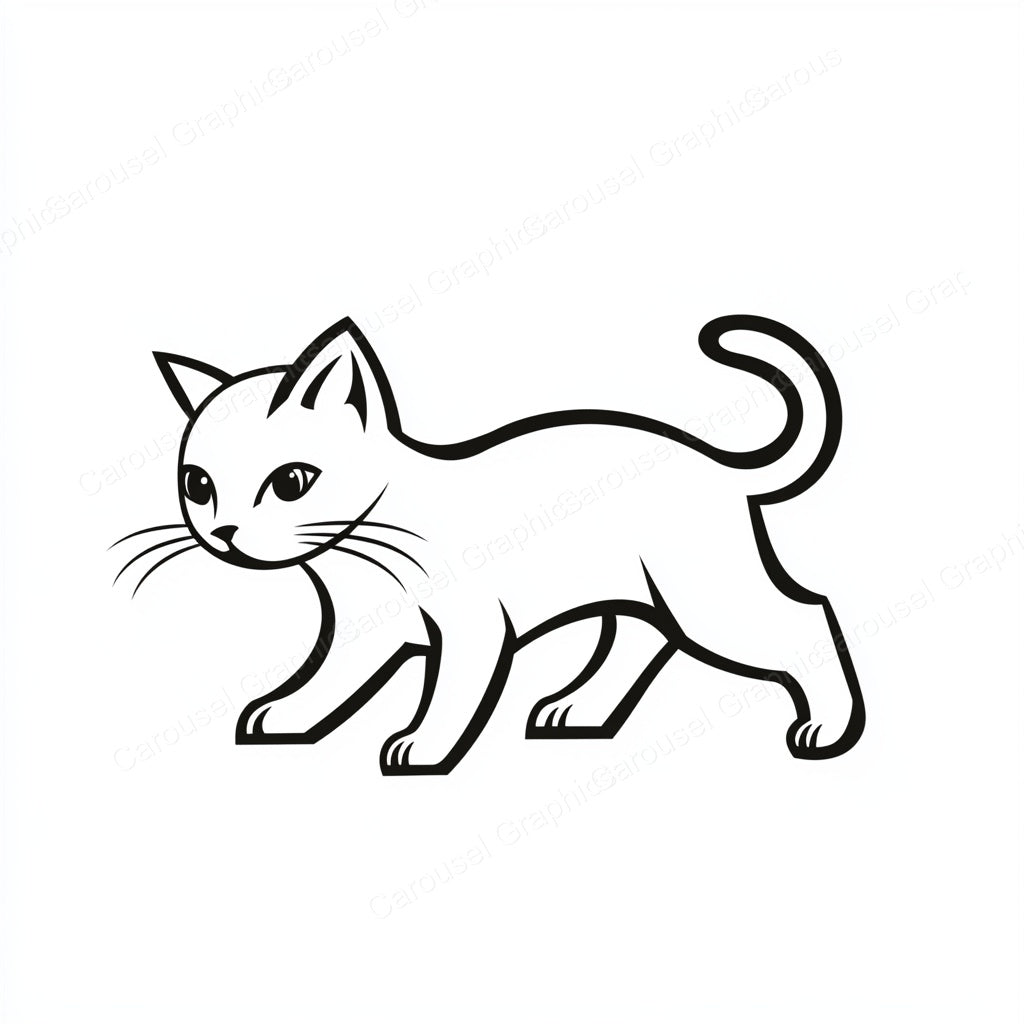 Kitten Vector Graphic preview