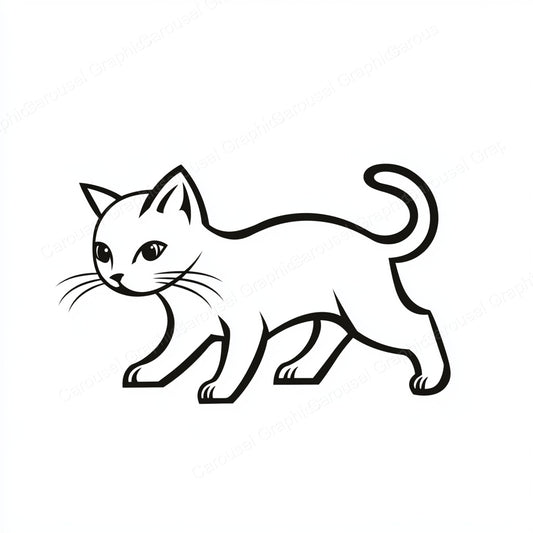 Kitten Vector Graphic preview