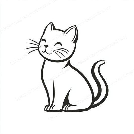 Kitten Vector Graphic preview