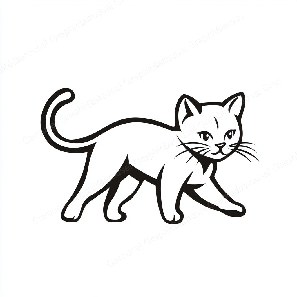 Kitten Vector Graphic preview