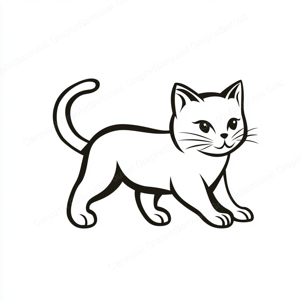 Kitten Vector Graphic preview