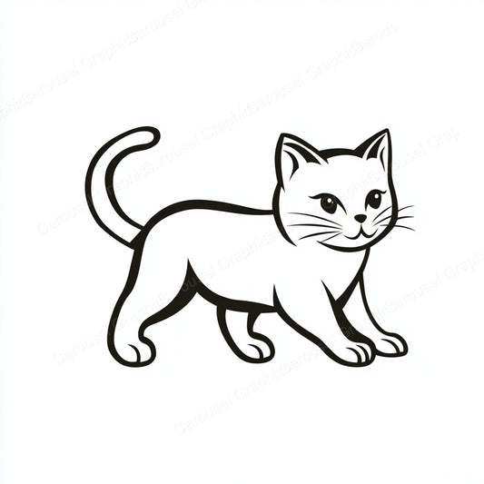 Kitten Vector Graphic preview