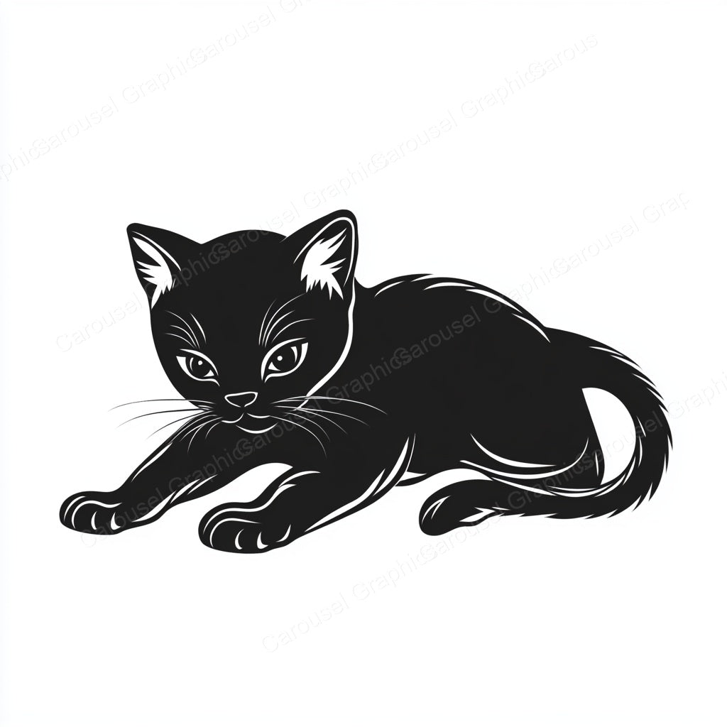 Kitten Vector Graphic preview